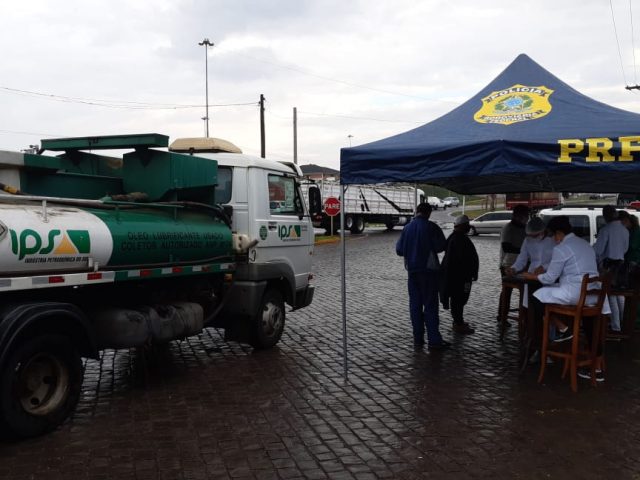Unidades da PRF de Lajeado e Nova Santa Rita sediarão vacinação de caminhoneiros contra a gripe