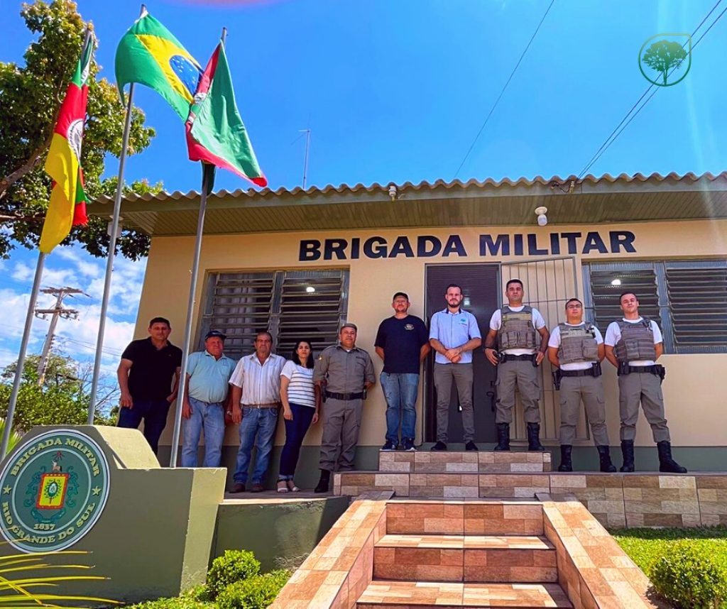 Prédio da Brigada Militar de Campos Borges passa por revitalização