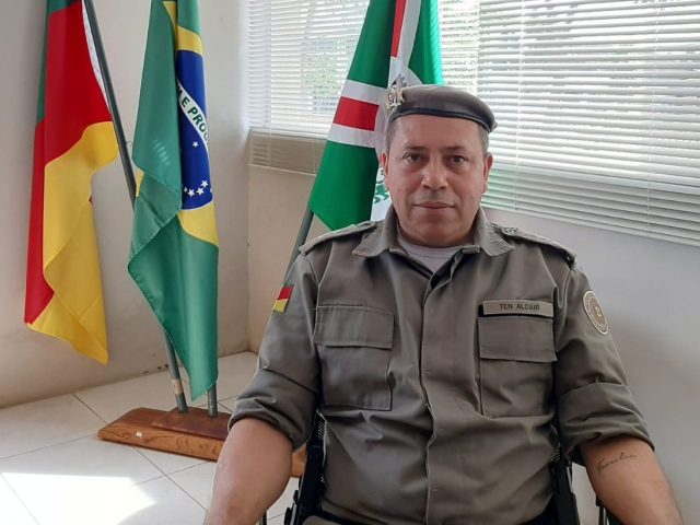 Entrevista com Tenente Aldair Mendes de Moraes da Brigada Militar de Espumoso
