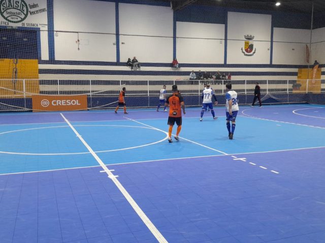 Futsal Veterano de Selbach apresentou mais uma rodada