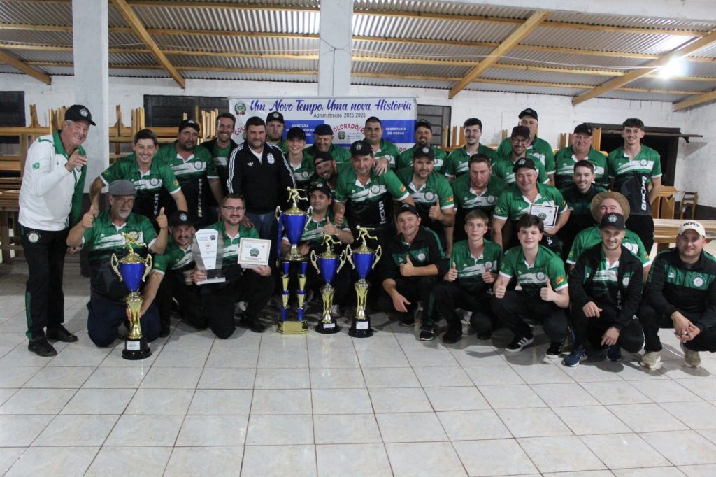 Conhecidos os novos campeões do Campeonato Municipal de Bocha de Colorado