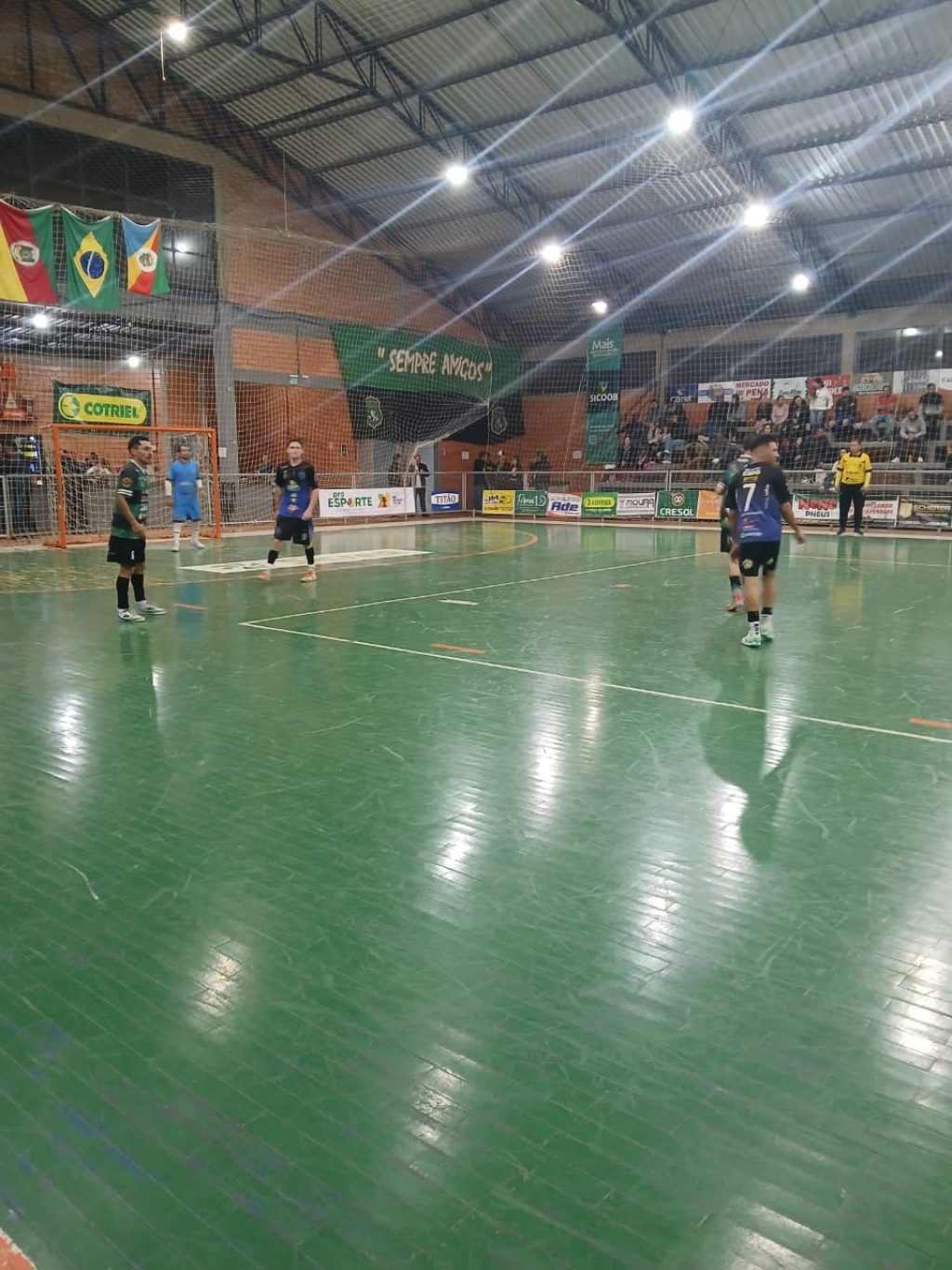 Futsal de Campos Borges movimentou mais uma rodada