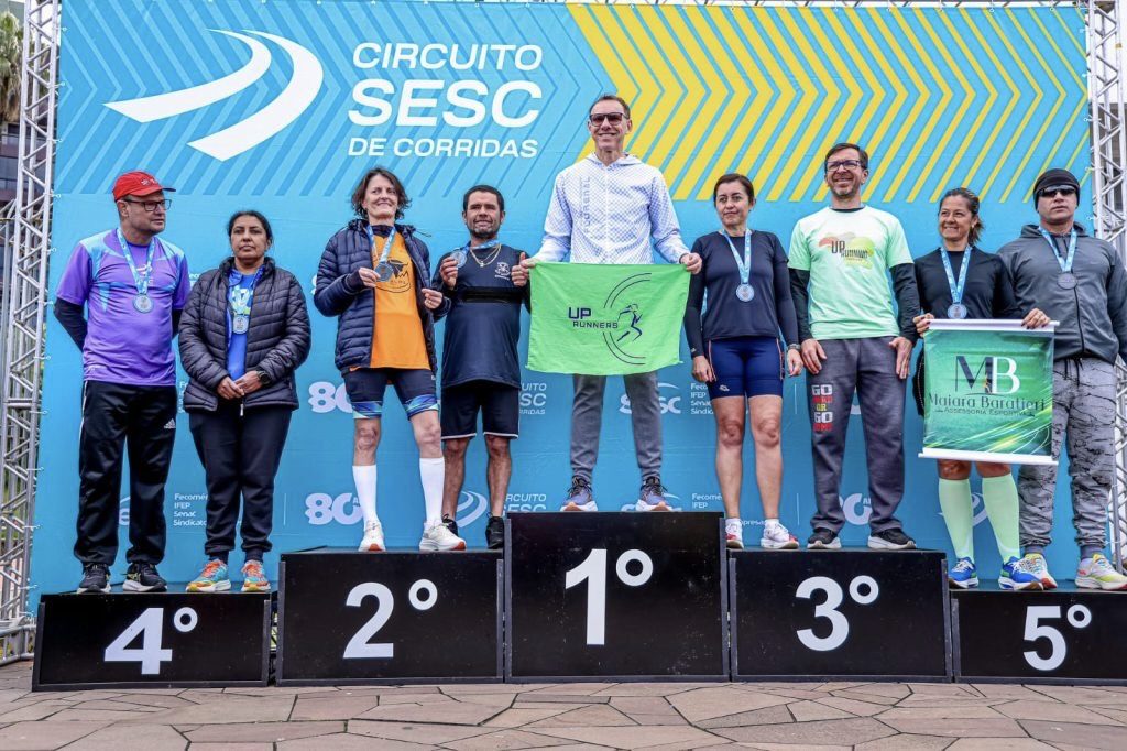 Corredores espumosenses conquistam bom desempenho no Circuito de Corridas em Passo Fundo